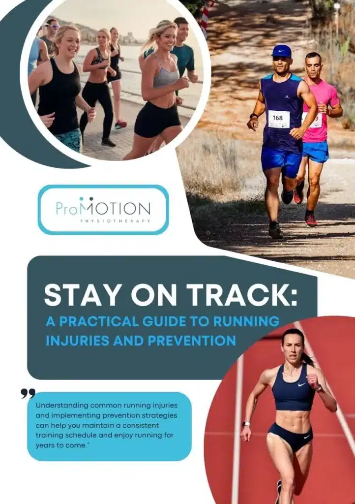 Free runners' injury prevention guide from ProMOTION Physiotherapy in Edinburgh